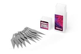 Hudy Replaceable Hobby Knife Blades (10) #188984