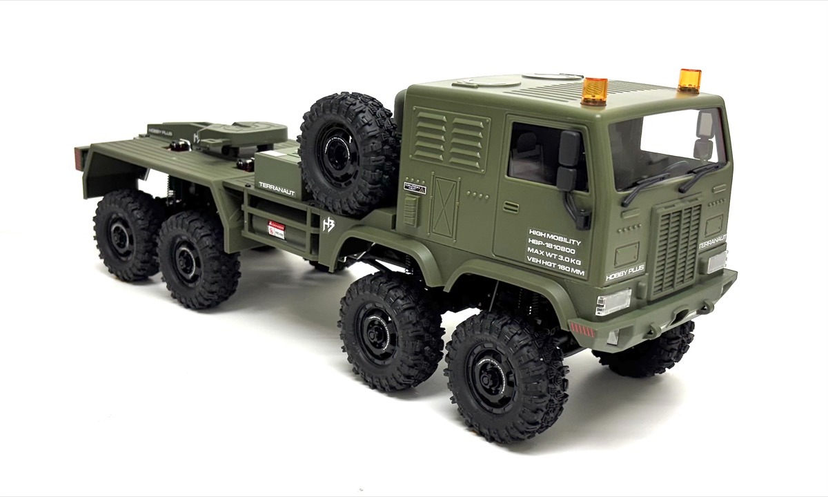 Hobby Plus 1:18 Mini Crawler CR-18P 8X8 Terranaut AWS - Green 1 Hobby Plus 1:18 Mini Crawler CR-18P 8X8 Terranaut AWS - Green