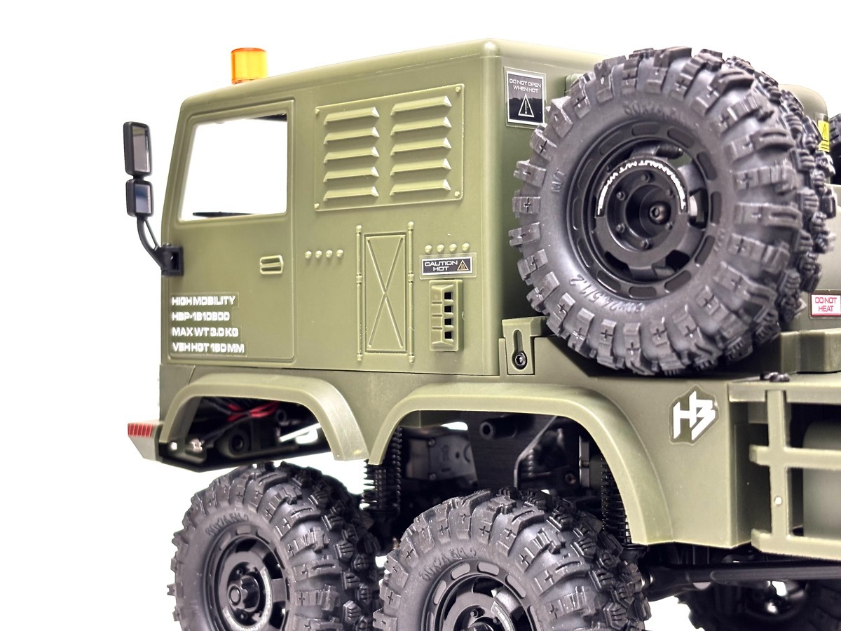 Hobby Plus 1:18 Mini Crawler CR-18P 8X8 Terranaut AWS - Green 8 Hobby Plus 1:18 Mini Crawler CR-18P 8X8 Terranaut AWS - Green