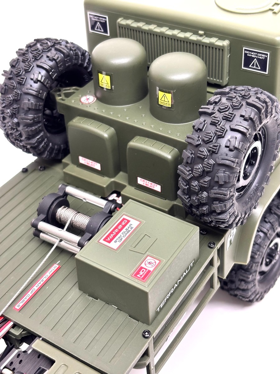 Hobby Plus 1:18 Mini Crawler CR-18P 8X8 Terranaut AWS - Green 6 Hobby Plus 1:18 Mini Crawler CR-18P 8X8 Terranaut AWS - Green