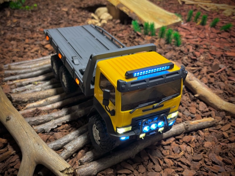Hobby Plus 1:18 Mini Crawler CR-18P ARKTOS 6x6 - Yellow 8 Hobby Plus 1:18 Mini Crawler CR-18P ARKTOS 6x6 - Yellow