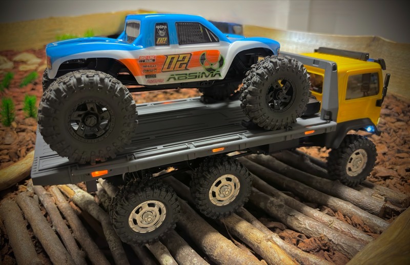 Hobby Plus 1:18 Mini Crawler CR-18P ARKTOS 6x6 - Yellow 5 Hobby Plus 1:18 Mini Crawler CR-18P ARKTOS 6x6 - Yellow