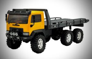 Hobby Plus 1:18 Mini Crawler CR-18P ARKTOS 6x6 - Yellow