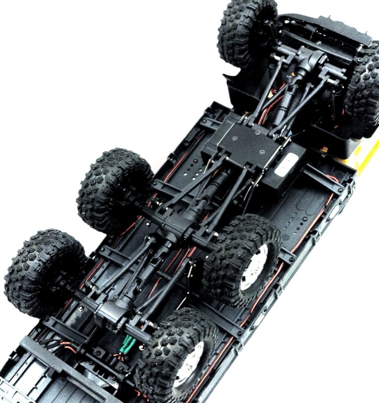 Hobby Plus 1:18 Mini Crawler CR-18P ARKTOS 6x6 - Yellow 9 Hobby Plus 1:18 Mini Crawler CR-18P ARKTOS 6x6 - Yellow