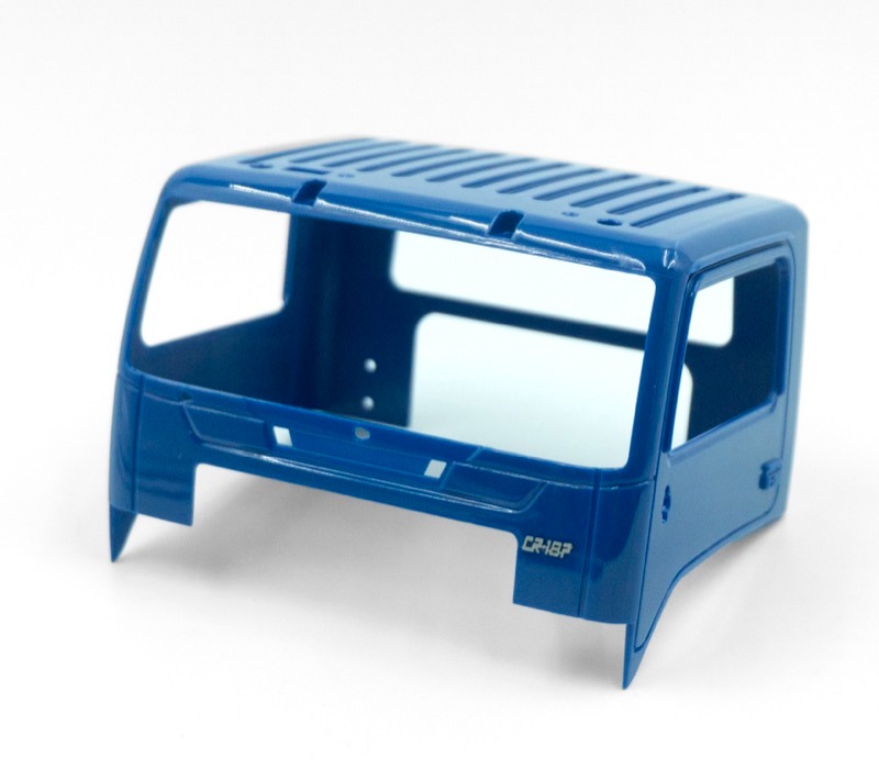 CR-18P 6X6 Flat Bed Body - Blue - Hobby Plus 240431