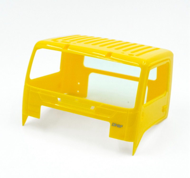 CR-18P 6X6 Flat Bed Body - Yellow - Hobby Plus 240463