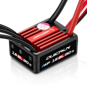 Hobbywing QuicRun WP 16BL30 G2 Waterproof Brushless ESC - 30A 2-3S