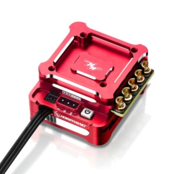 Hobbywing XeRun XD10 Pro Drift ESC - Rot 1 Hobbywing XeRun XD10 Pro Drift ESC - Red