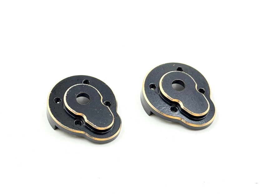Opt. Brass Front Portal Hub V2 - EVO GOAT - Hobby Plus 240393 1 Opt. Brass Front Portal Hub V2 - EVO GOAT - Hobby Plus 240393