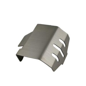 RC-Parts TRX-4 F/R Gearbox Bottom Protector Stainless Steel #RC42133