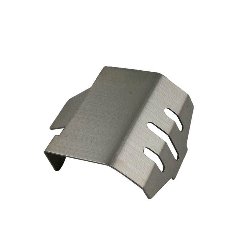 RC-Parts TRX-4 F/R Gearbox Bottom Protector Stainless Steel #RC42133