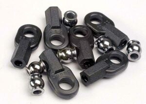 Rod Ends with Hollow Balls Long (6) - Traxxas TRX2742