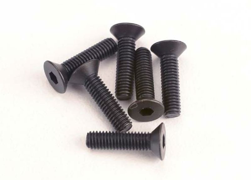 Kruvid FH M3x12mm (6) Hex - Traxxas TRX2552 1 Screws FH M3x12mm (6) Hex - Traxxas TRX2552