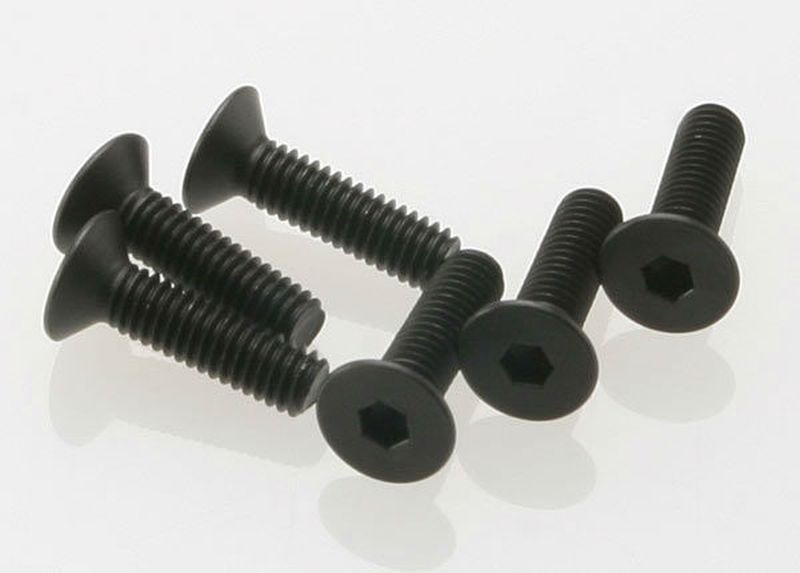 Kruvid FH M4x15mm (6) Hex - Traxxas TRX2546 1 Screws FH M4x15mm (6) Hex - Traxxas TRX2546