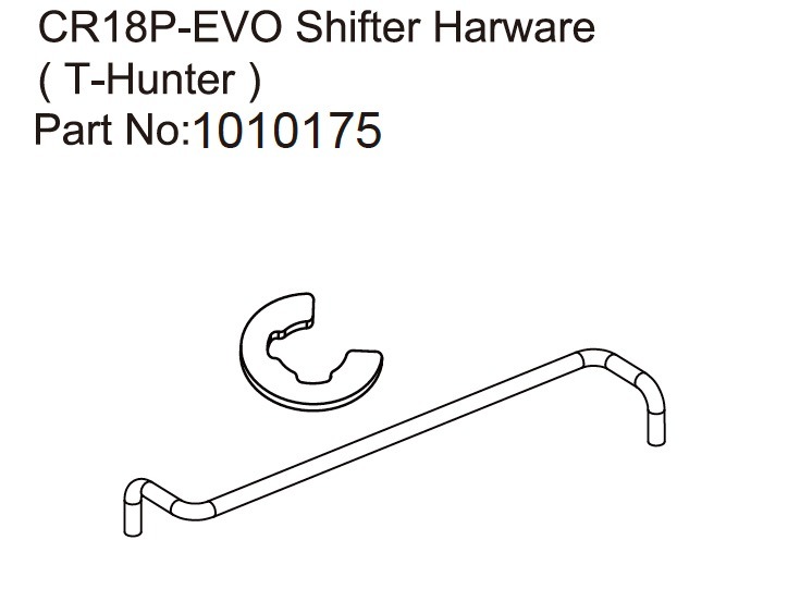 Shifter Hardware T-Hunter - EVO 1:18 - Hobby Plus 240315 1 Shifter Hardware T-Hunter - EVO 1:18 - Hobby Plus 240315