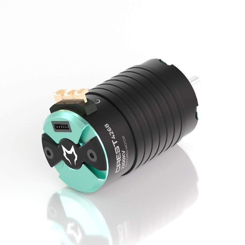 Team Cayote 1:8 Crest 4268 2000kv Harjadeta sensoriga mootor 2 Team Cayote 1:8 Crest 4268 2000kv Brushless sensored motor