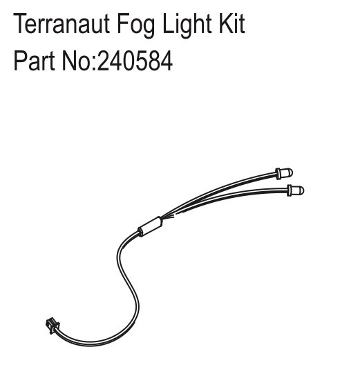Terranaut Fog Light Kit - Hobby Plus 240584 1 Terranaut Fog Light Kit - Hobby Plus 240584