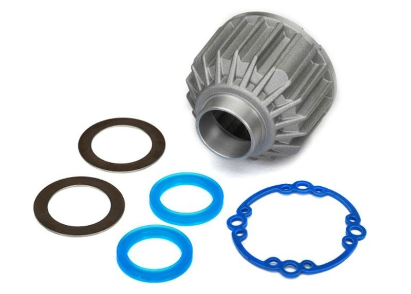 Traxxas Differentialgehäuse Alu mit Dichtungen - TRX 7781X 1 Traxxas Differential Carrier Alu with Gaskets - TRX 7781X