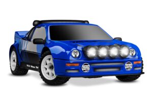 Traxxas Mini Rally VXL Ford RS200 RTR RC Car - blue