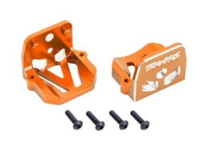 Traxxas Motor Mount Alu Orange F/R - X-Maxx - TRX7760-ORNG