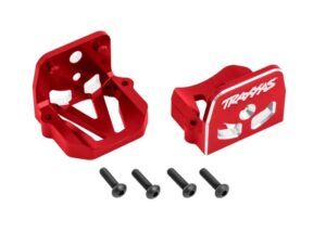 Traxxas Motor Mount Alu Red F/R - X-Maxx - TRX7760-RED
