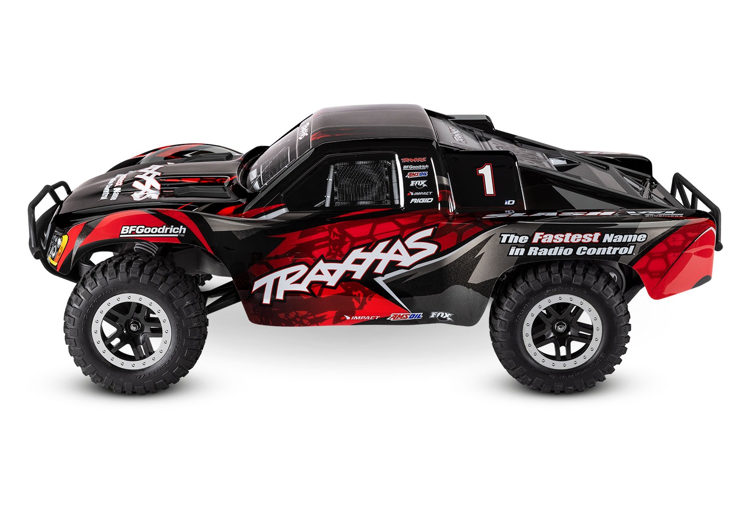 Traxxas Slash 2wd VXL HD 1:10 Short Course harjavaba mootoriga - Punane