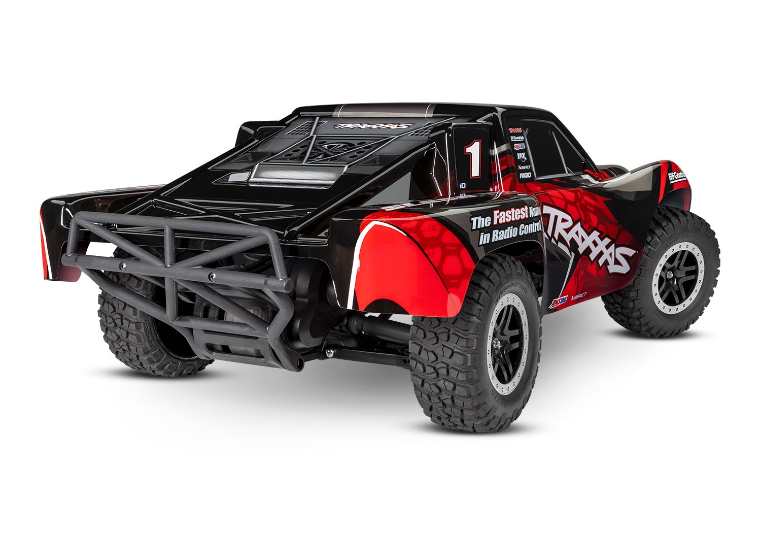 Traxxas Slash 2wd VXL HD 1:10 Short Course harjavaba mootoriga - Punane