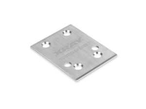 Xray Stainless Steel Chassis Protector - Rear #351236