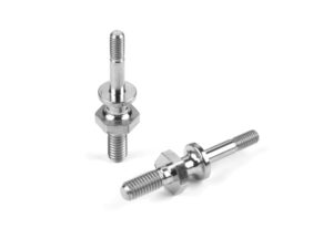 XRAY Titanium M4/M3 Upper Shock Mount Stand Off with Hex (2) #358048-T