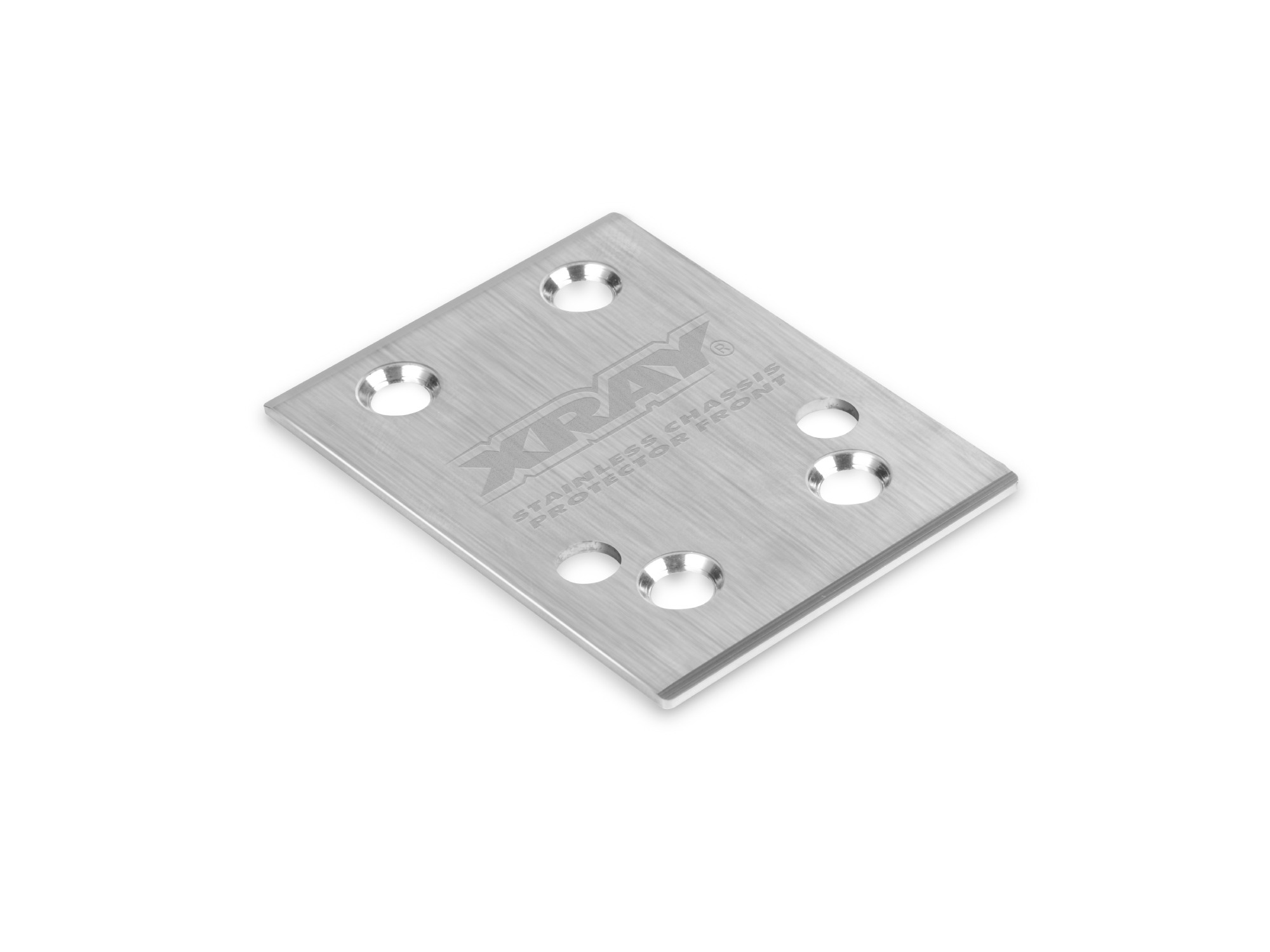 Xray Edelstahl Chassisschutz - Hinten #351236 1 Xray Stainless Steel Chassis Protector - Rear #351236