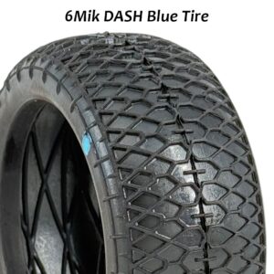 6Mik 1:8 Buggy Tires (2) - DASH Blue