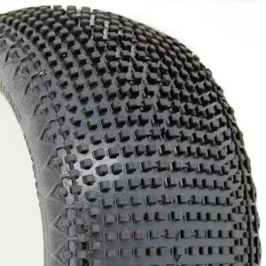 6Mik 1:8 Truggy Rattad Liimitud (2) - RAPID-T Blue - Valge