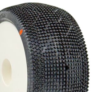 6Mik 1:8 Truggy Rattad Liimitud (2) - SCRATCH-T 15/25 - Valge