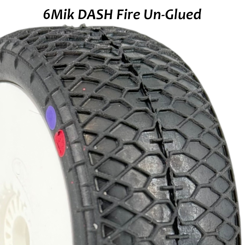 6Mik DASH Fire Liimimata (2) - 1:8 Bagi rehvid | Valged veljed | Mustad sisud - TKUW19F 2 6Mik DASH Fire Liimimata (2) - 1:8 Bagi rehvid | Valged veljed | Mustad sisud - TKUW19F