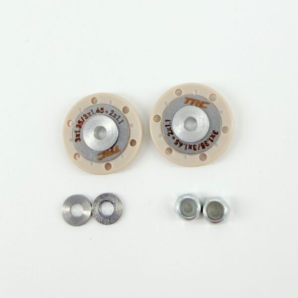 TRC Valve Shock Piston 3x1.35 + 3x1.45 + 2x1.1 C (2) #TRC005036