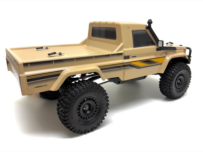 Absima 1:10 Crawler CR4.4eco HILUX Liivakarva RTR RC Auto #12051 4 Absima 1:10 Crawler CR4.4eco HILUX Sand-colored RTR RC Car #12051