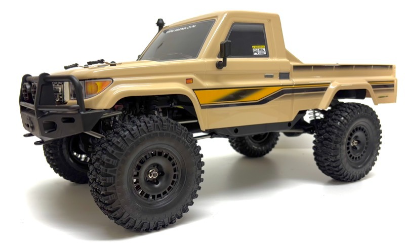 Absima 1:10 Crawler CR4.4eco HILUX Liivakarva RTR RC Auto #12051 3 Absima 1:10 Crawler CR4.4eco HILUX Sand-colored RTR RC Car #12051