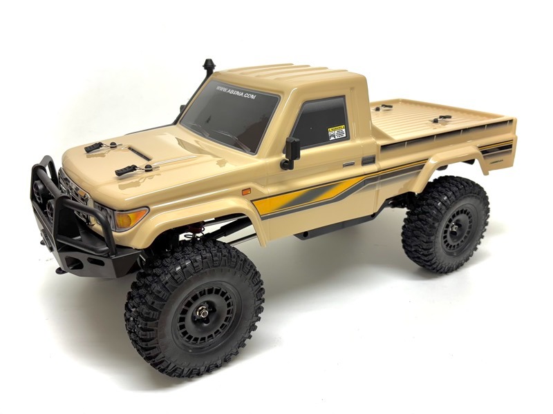 Absima 1:10 Crawler CR4.4eco HILUX Liivakarva RTR RC Auto #12051 2 Absima 1:10 Crawler CR4.4eco HILUX Sand-colored RTR RC Car #12051