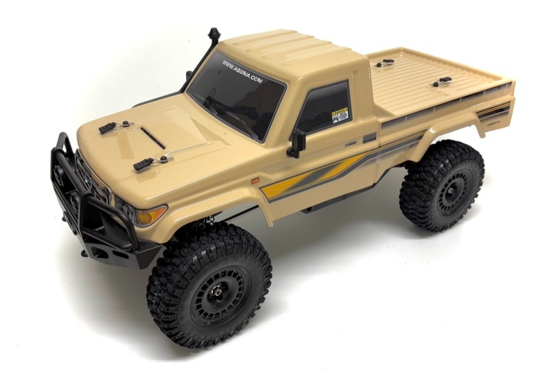 Absima 1:10 Crawler CR4.4eco HILUX Liivakarva RTR RC Auto #12051 1 Absima 1:10 Crawler CR4.4eco HILUX Sand-colored RTR RC Car #12051