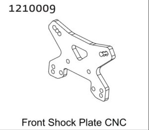 Absima 1210009 Alu Front Shock Tower - Buggy