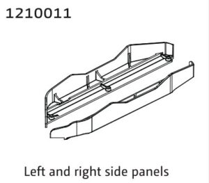 Absima 1210011 Side Panels Buggy L/R
