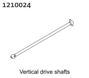 Absima 1210024 Center Drive Shaft