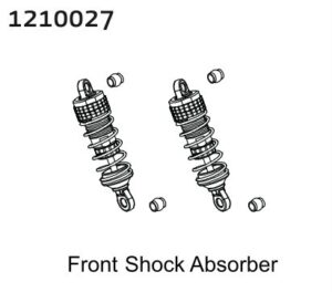 Absima 1210027 Alu Front Shocks - Buggy (2)
