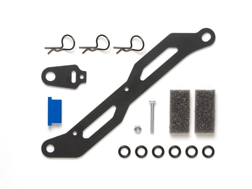 Akkuplatte GFK - Hop-Up-Optionen - TT-02 1 Battery Plate FRP - Hop-Up Options - TT-02