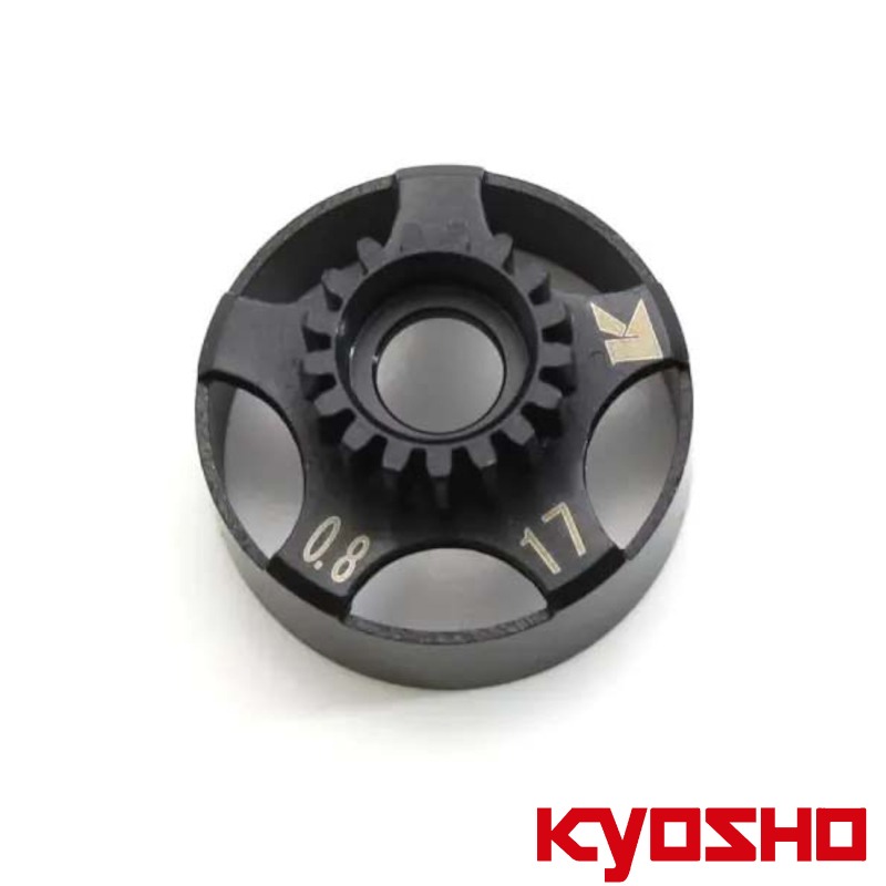 Clutch Bell 17T Lightweight M0.8 - MP11 - Kyosho 97058LW-17 1 Clutch Bell 17T Lightweight M0.8 - MP11 - Kyosho 97058LW-17