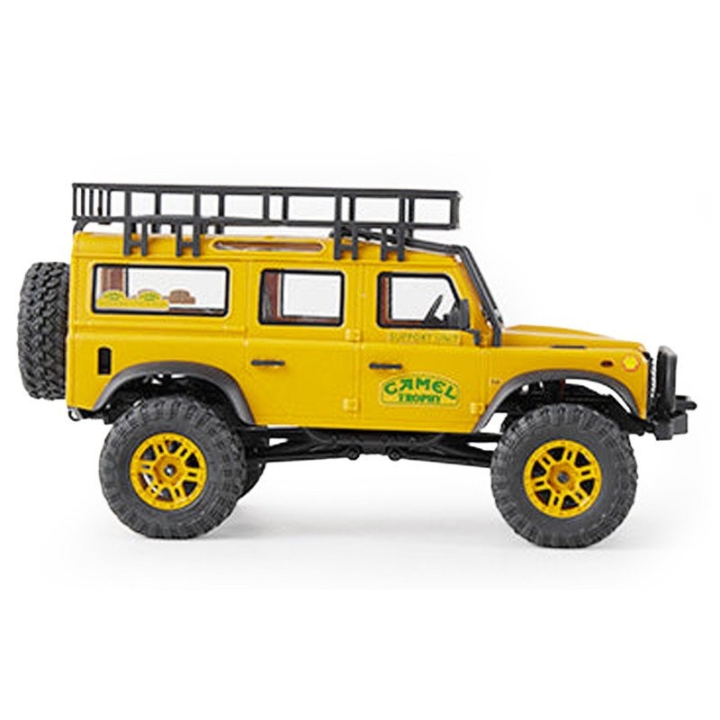 FMS 1:24 Land Rover Defender 110 RTR Mini Crawler - Yellow 4 FMS 1:24 Land Rover Defender 110 RTR Mini Crawler - Yellow