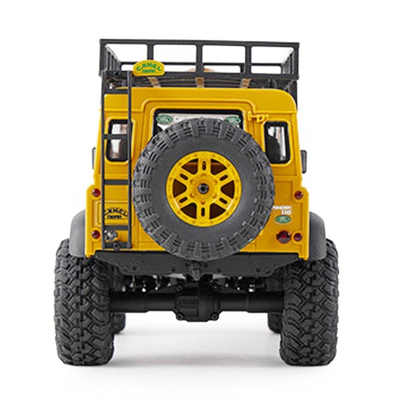 FMS 1:24 Land Rover Defender 110 RTR Mini Crawler - Yellow 3 FMS 1:24 Land Rover Defender 110 RTR Mini Crawler - Yellow