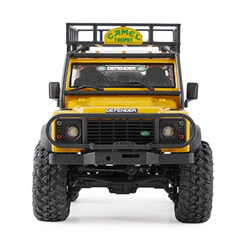 FMS 1:24 Land Rover Defender 110 RTR Mini Crawler - Yellow 2 FMS 1:24 Land Rover Defender 110 RTR Mini Crawler - Yellow