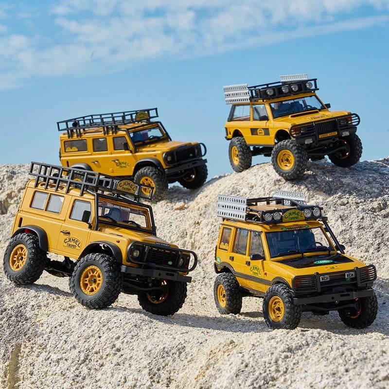 FMS 1:24 Land Rover Defender 110 RTR Mini Crawler - Yellow 8 FMS 1:24 Land Rover Defender 110 RTR Mini Crawler - Yellow