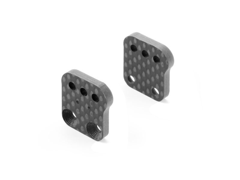 Graphite Extensions Alu Rear Upright - 2mm Lower Camber Link (1+1) 2 Graphite Extensions Alu Rear Upright - 2mm Lower Camber Link (1+1)